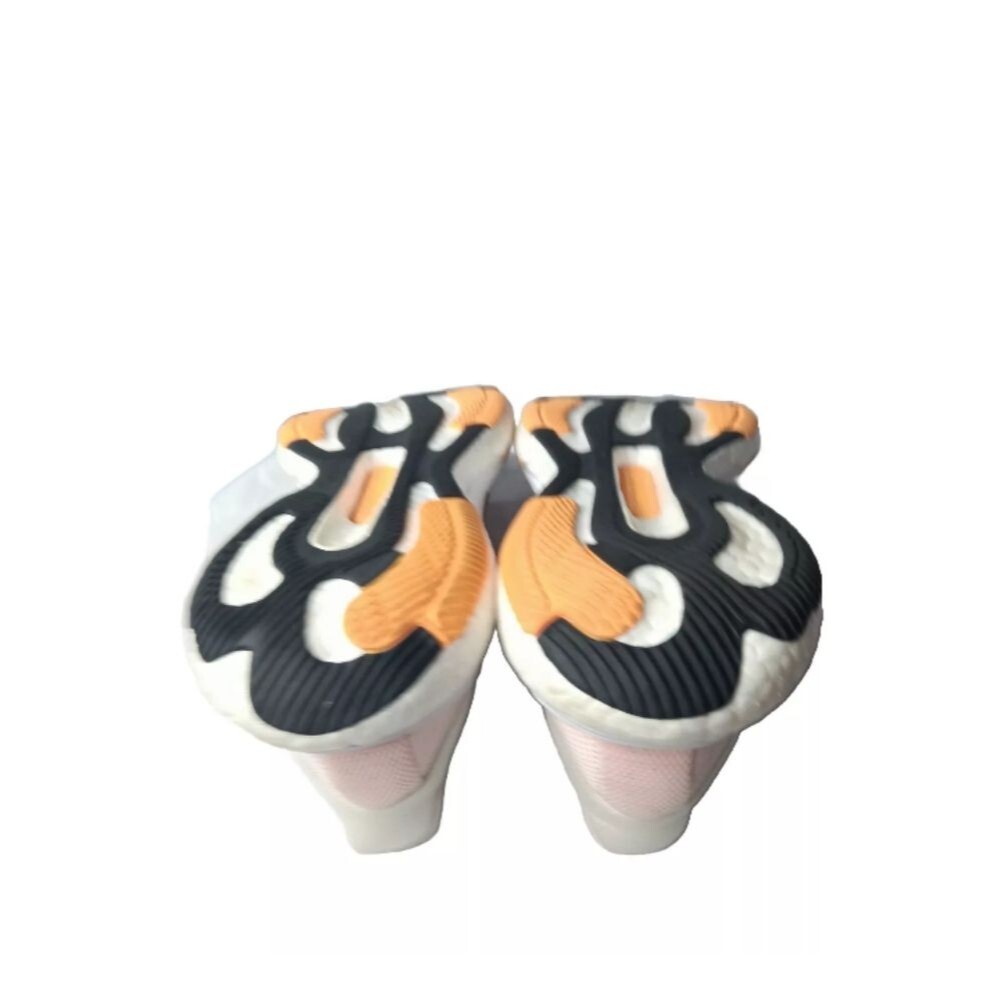 Adidas Solar Glide 5 Women's Size 8.5 White Silver Orange Boost Shoes Sneakers - Picture 9 of 9